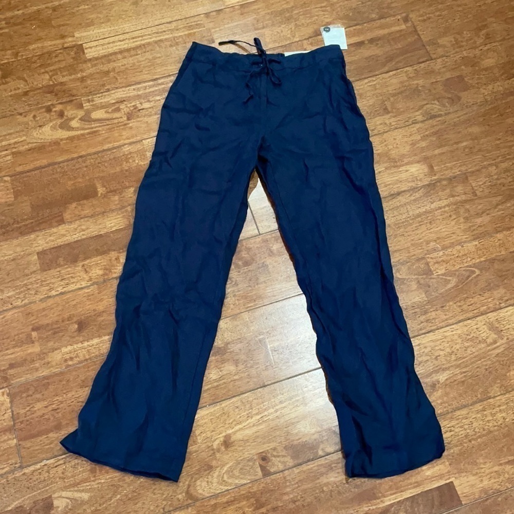 New Charter Club Petite Linen Pant​​​​​​​​